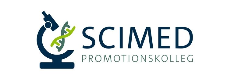 Logo des SciMed-Promotionsstipendiums