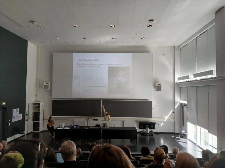 Verschiedene Vorträge boten eine Masse an Anreizen für Diskussionsrunden