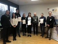 Urkundenübergabe des Ließem-Stipendiums 2023